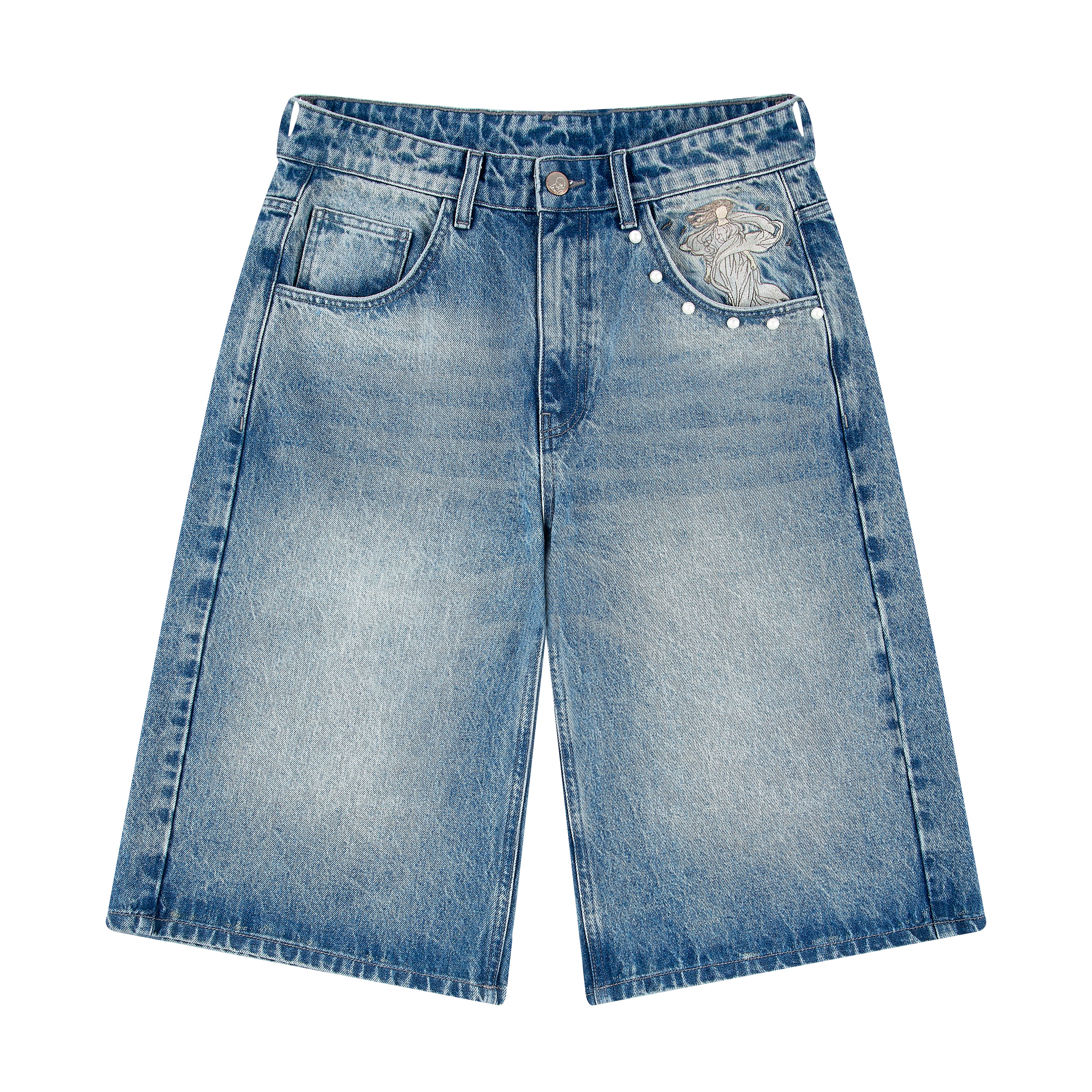 "awakening" Jorts blue-Coordom