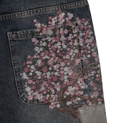 "blossom v2" patchwork Denim dark indigo-Coordom