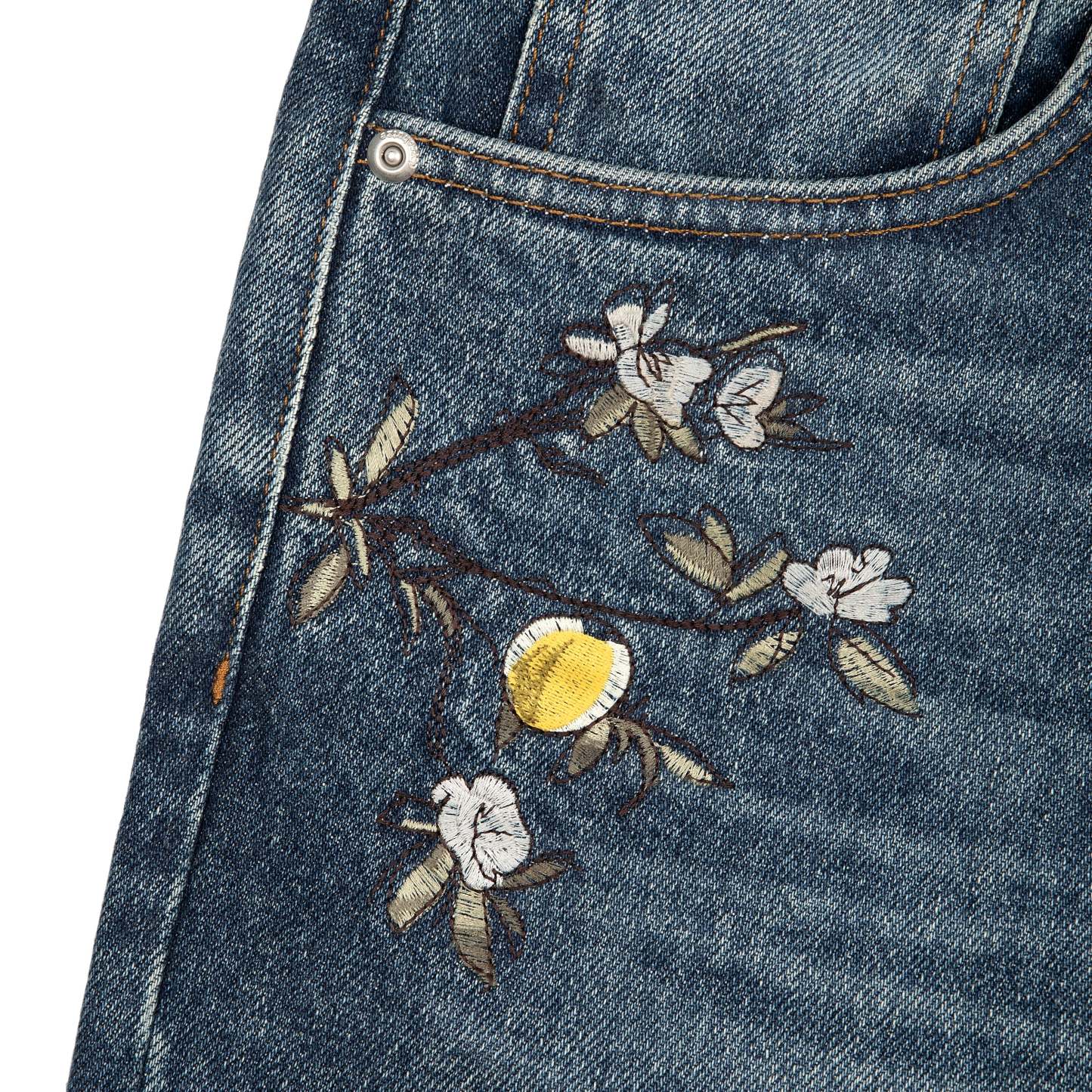 "garden of eden" indigo Denim-Coordom