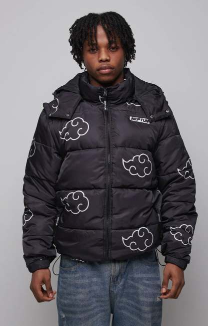 WHITE PUFFER JACKET-Coordom