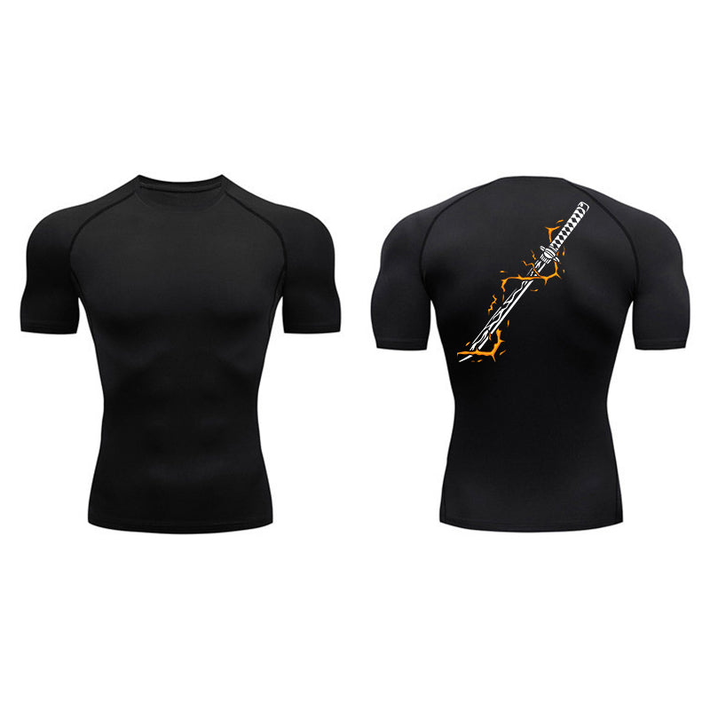 Zenitsu Compression T-Shirt-Coordom