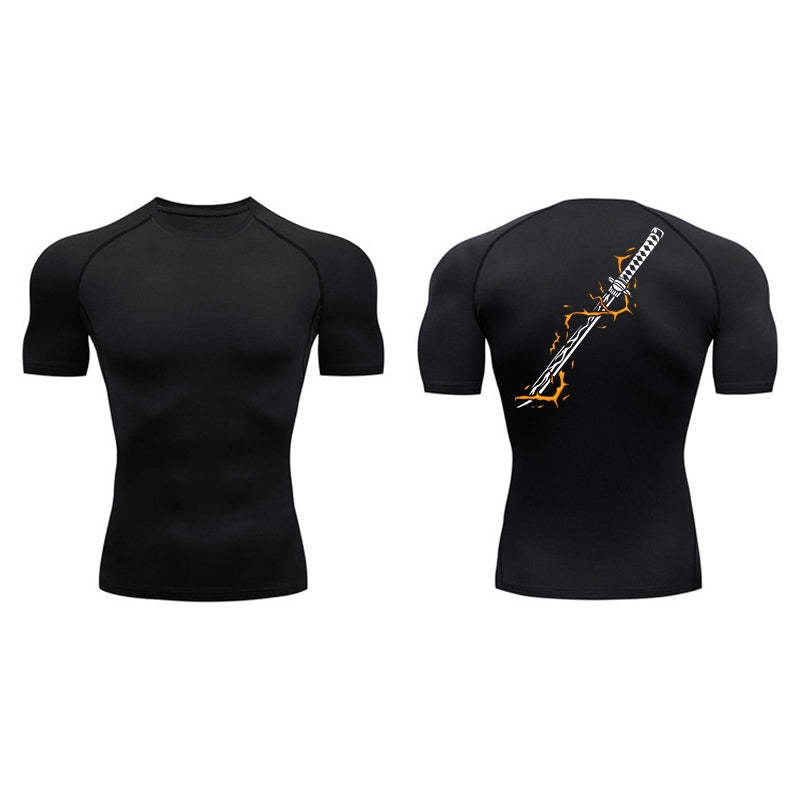 Zenitsu Compression T-Shirt-Coordom