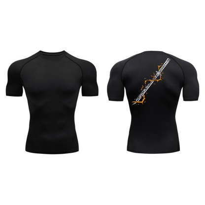 Zenitsu Compression T-Shirt-Coordom