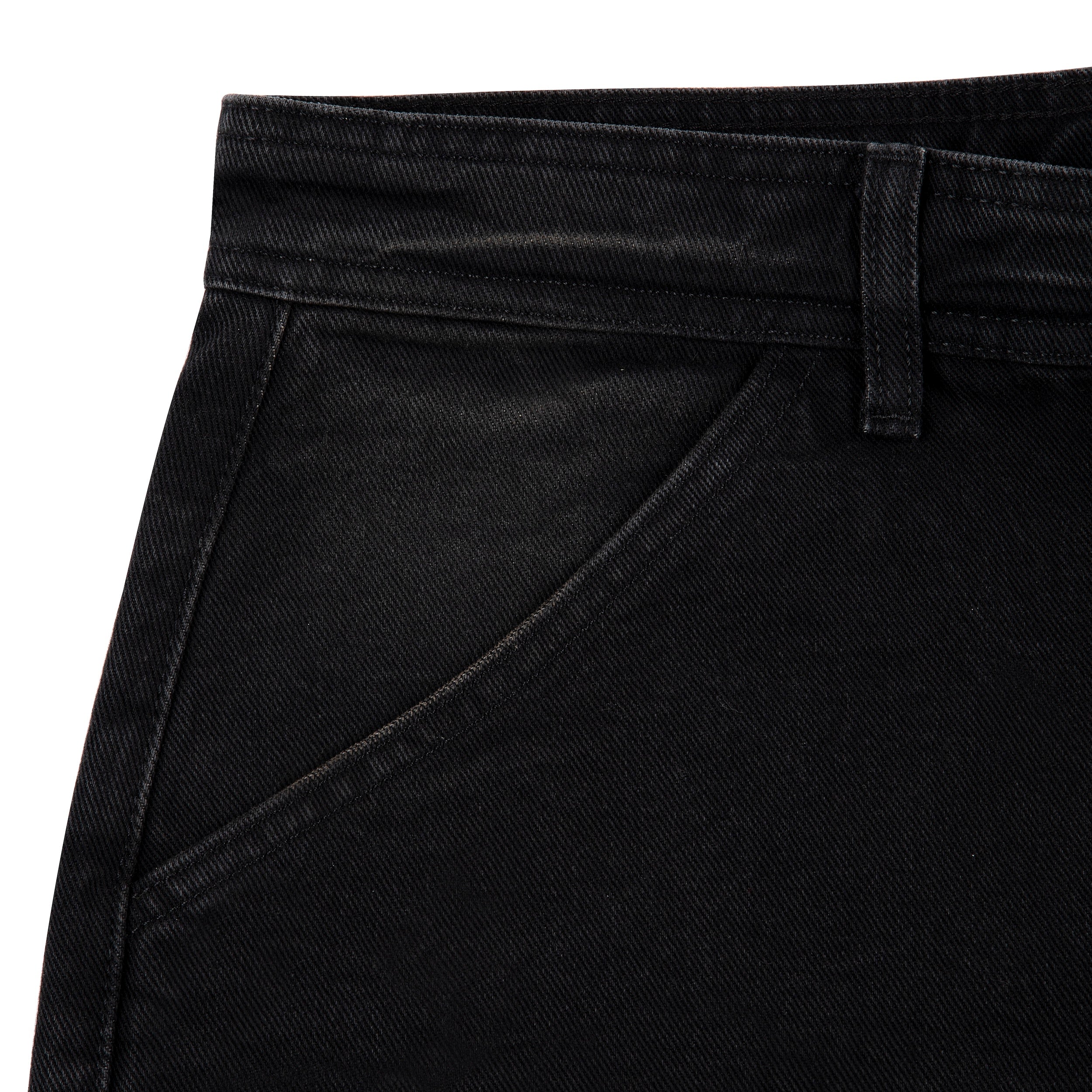 "lotus" Jorts black fishnet-Coordom
