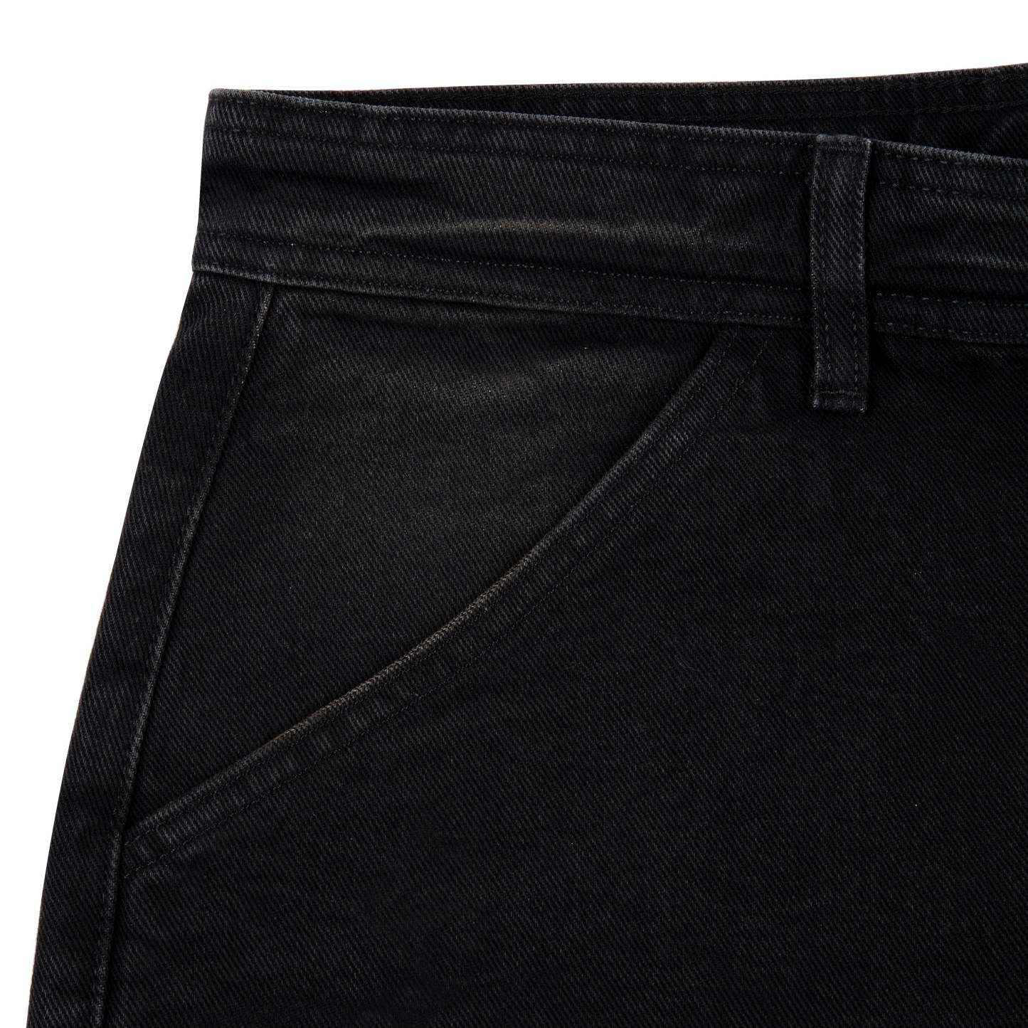 "lotus" Jorts black fishnet-Coordom