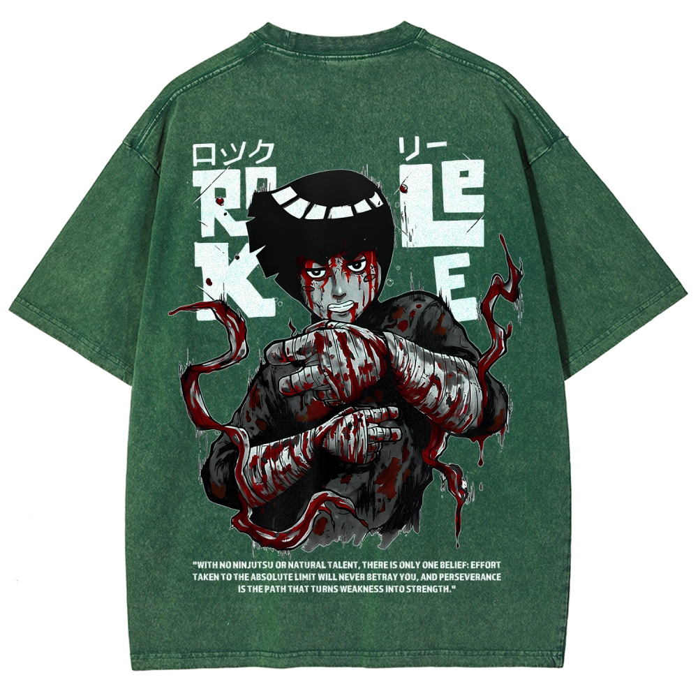 Naruto Unisex Fit Washed T-Shirt 2602007501-Coordom