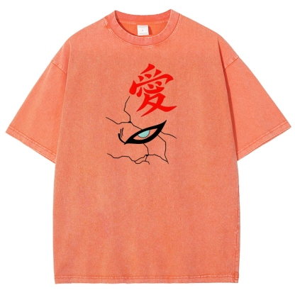 Naruto Unisex Fit Washed T-Shirt 2504014317-Coordom
