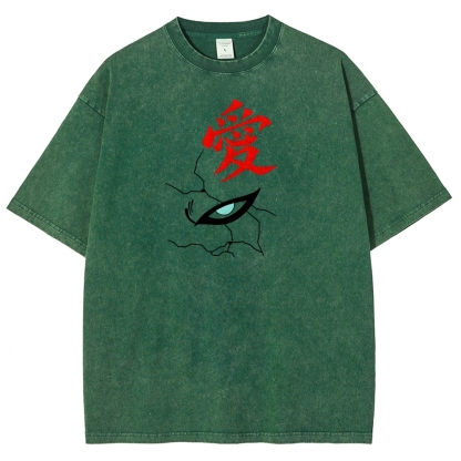Naruto Unisex Fit Washed T-Shirt 2504014317-Coordom
