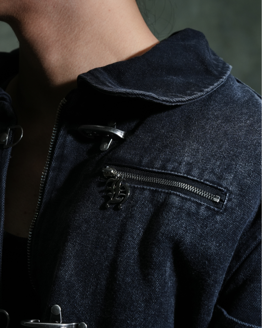 jigoku clasp jacket oversized streetwear casual jacket ready stock-Coordom