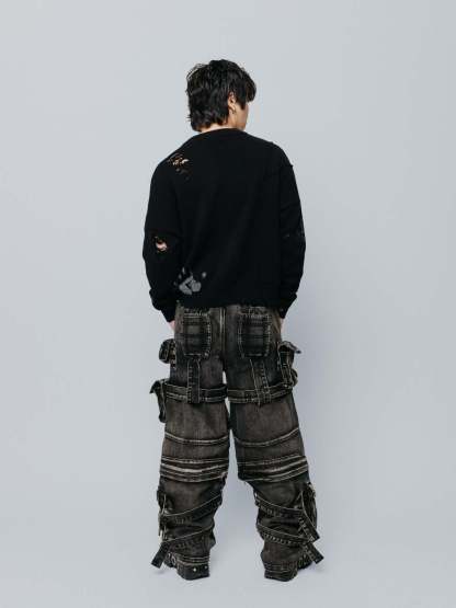 ACADEMY Cargo Pants Black-Coordom