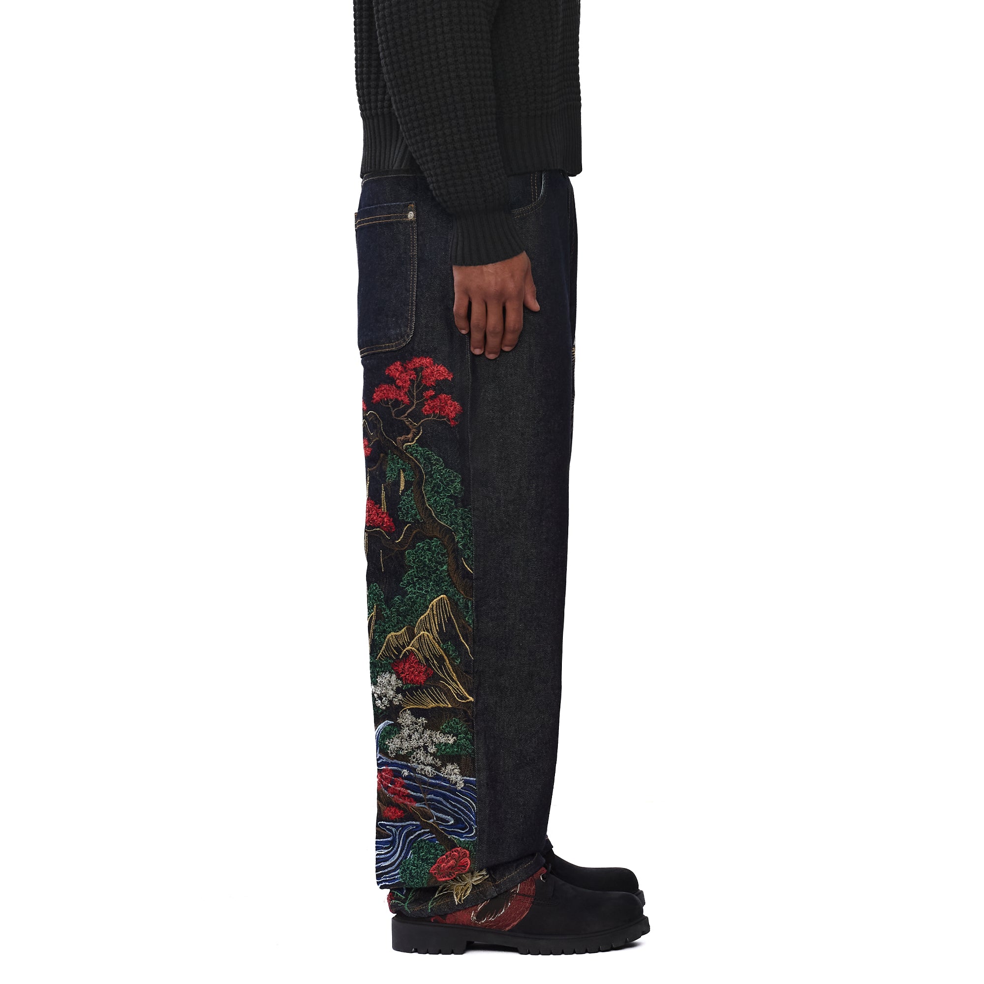 "kyoto" indigo raw Denim-Coordom