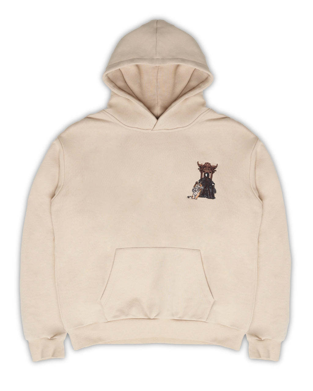 TIGER'S GRACE HOODIE|Streetwear Oversized Vintage Casual Wear-Coordom