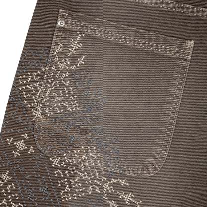  brown washed Denim-Coordom