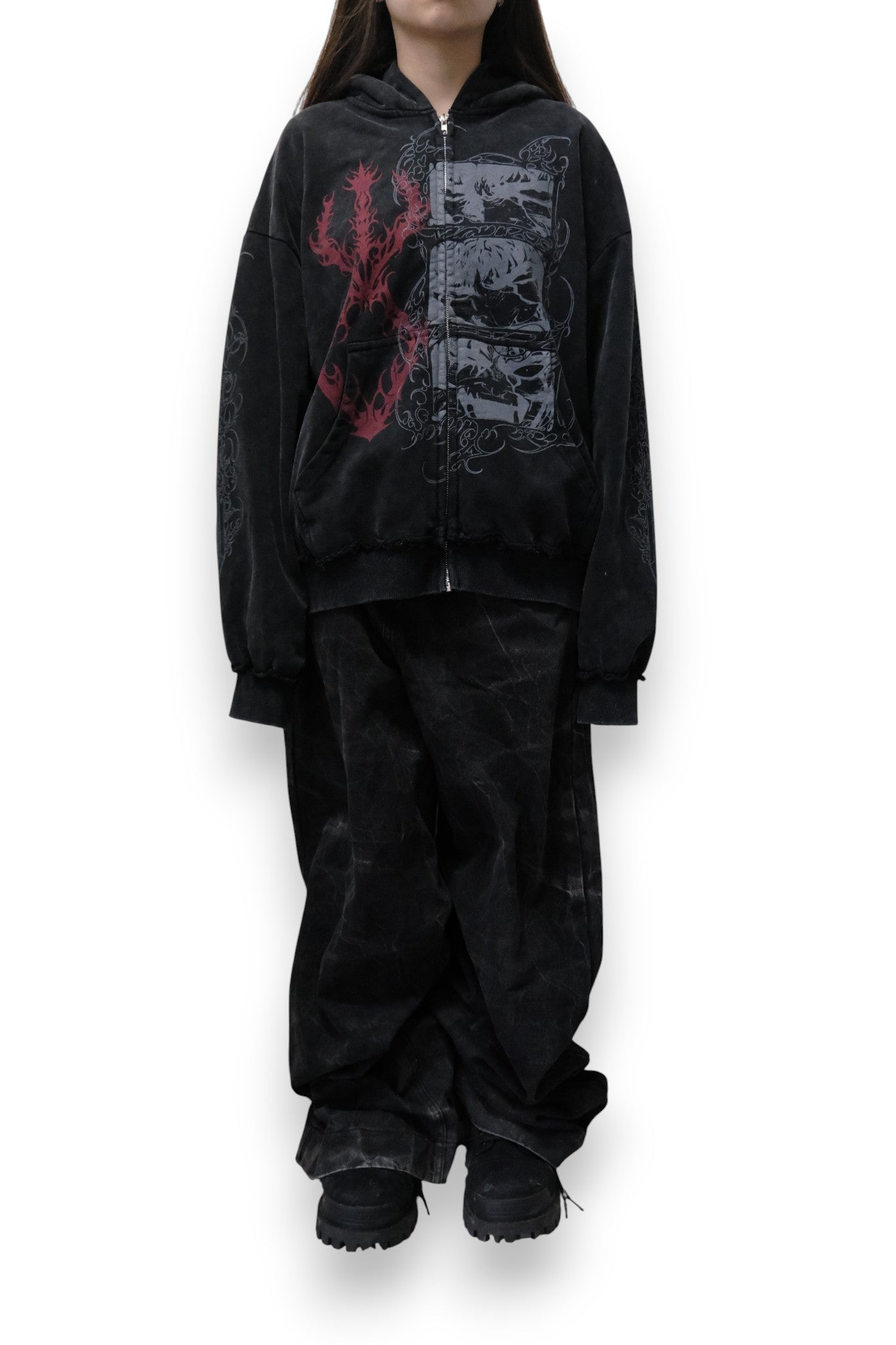ECLIPSE ZIPUP (BLACK)-Coordom