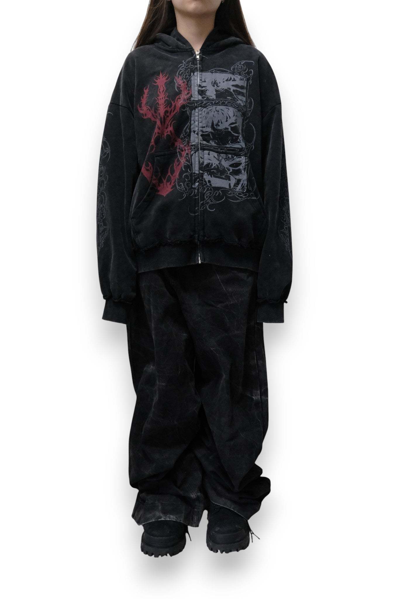 ECLIPSE ZIPUP (BLACK)-Coordom