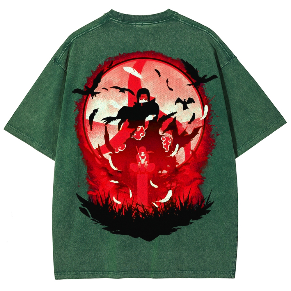 Naruto Unisex Fit Washed T-Shirt 2502006796-Coordom