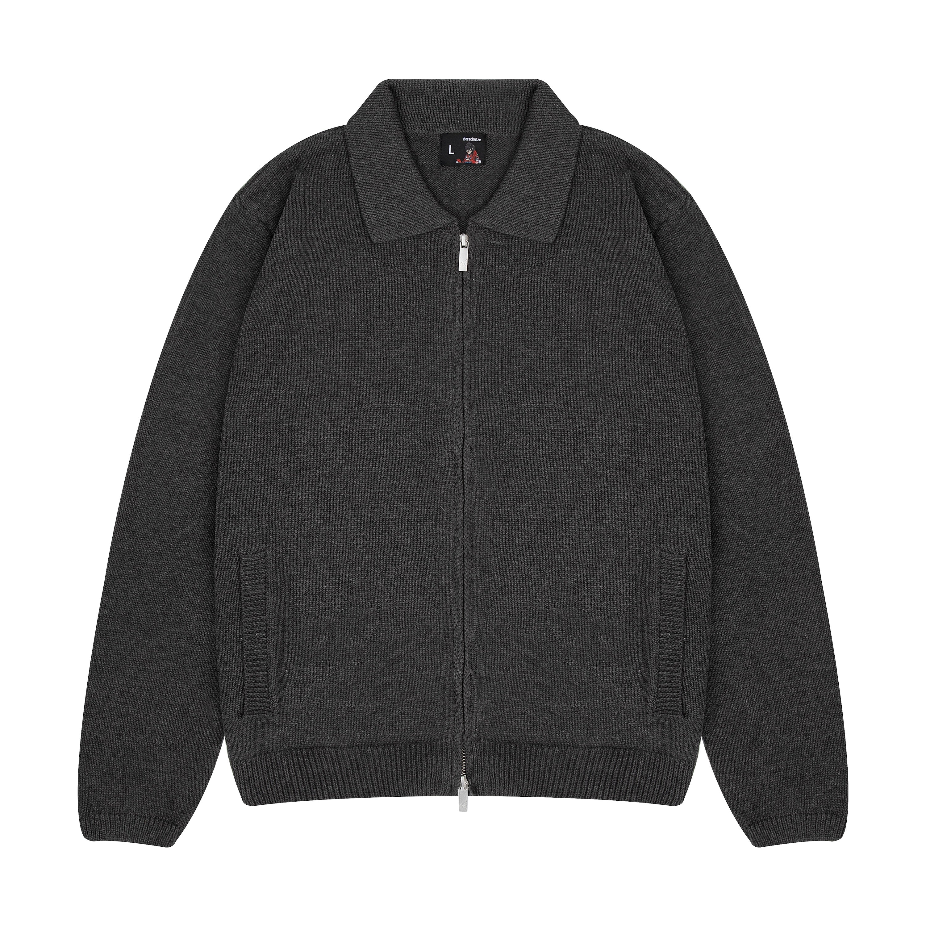 "blossom v2" polo zip Knit-Coordom