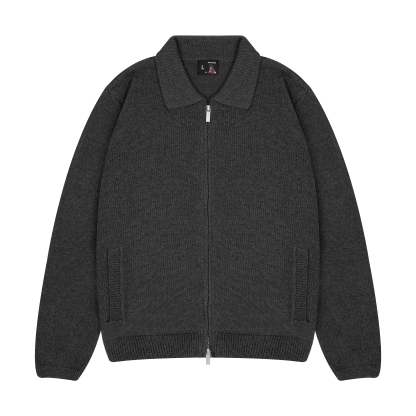 "blossom v2" polo zip Knit-Coordom