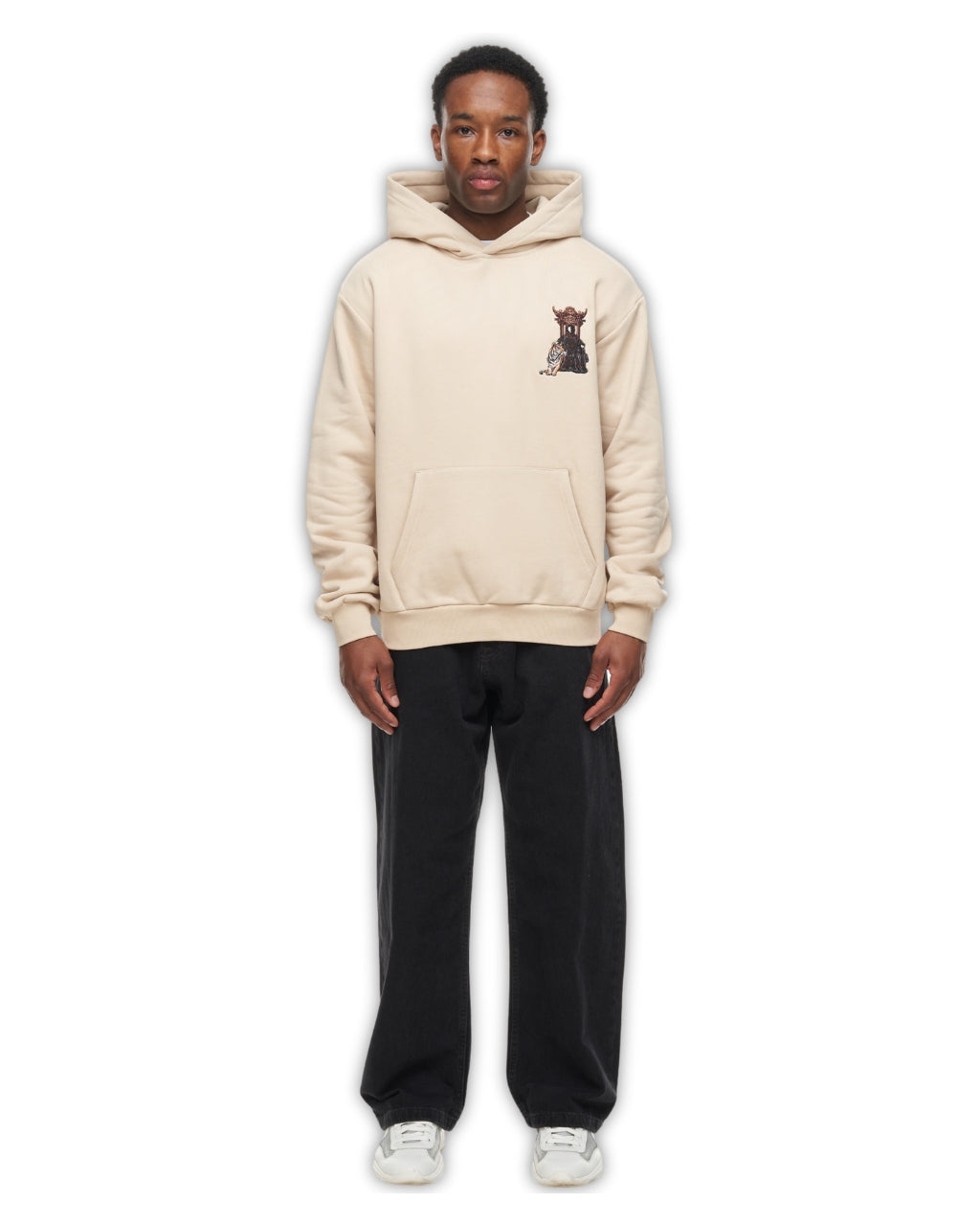 TIGER'S GRACE HOODIE|Streetwear Oversized Vintage Casual Wear-Coordom