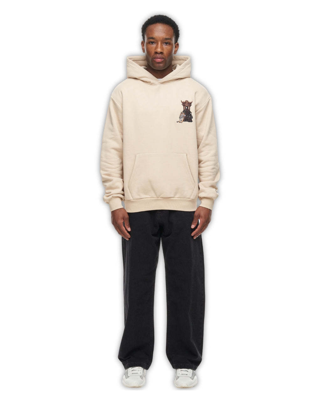 TIGER'S GRACE HOODIE|Streetwear Oversized Vintage Casual Wear-Coordom