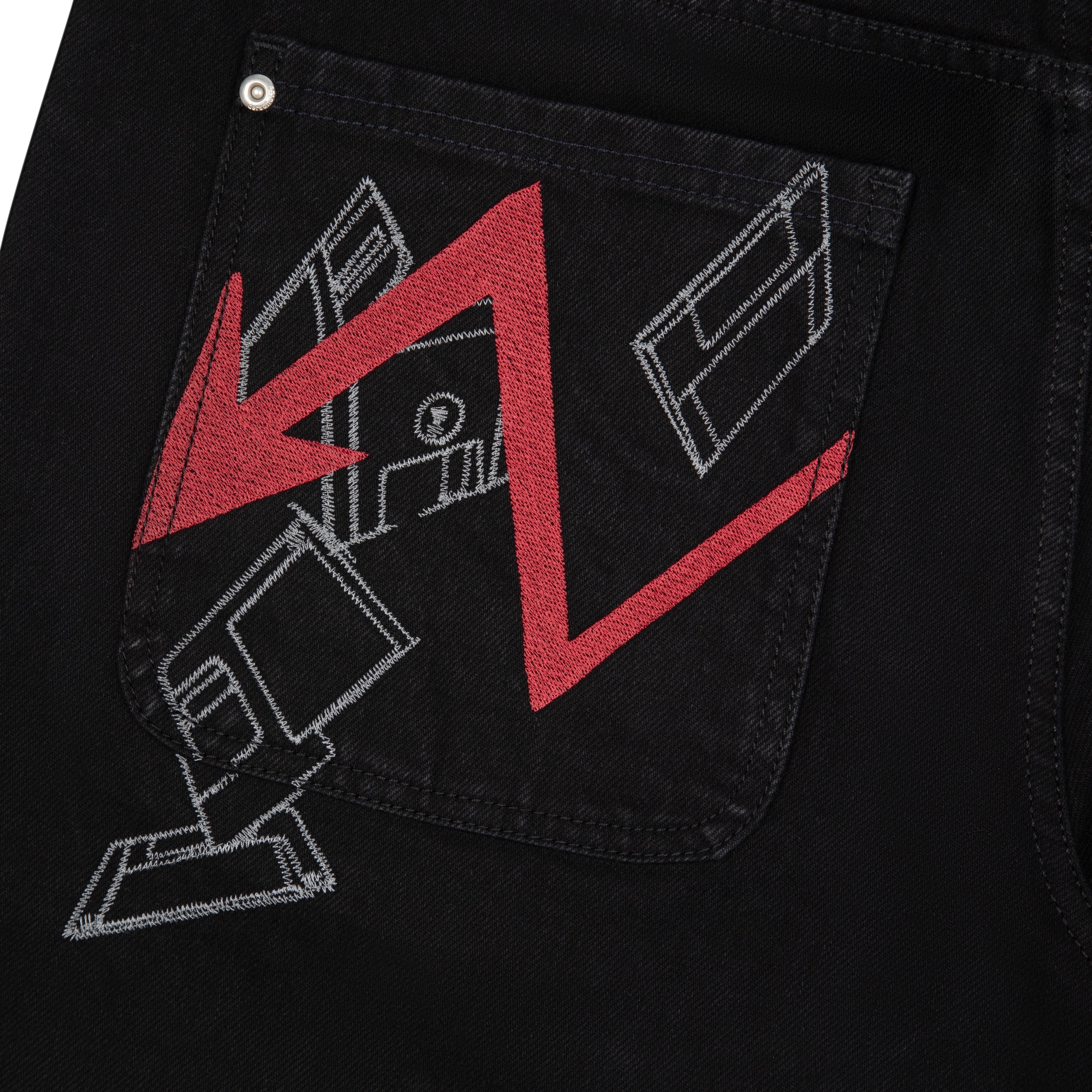 "wall street" black Denim-Coordom
