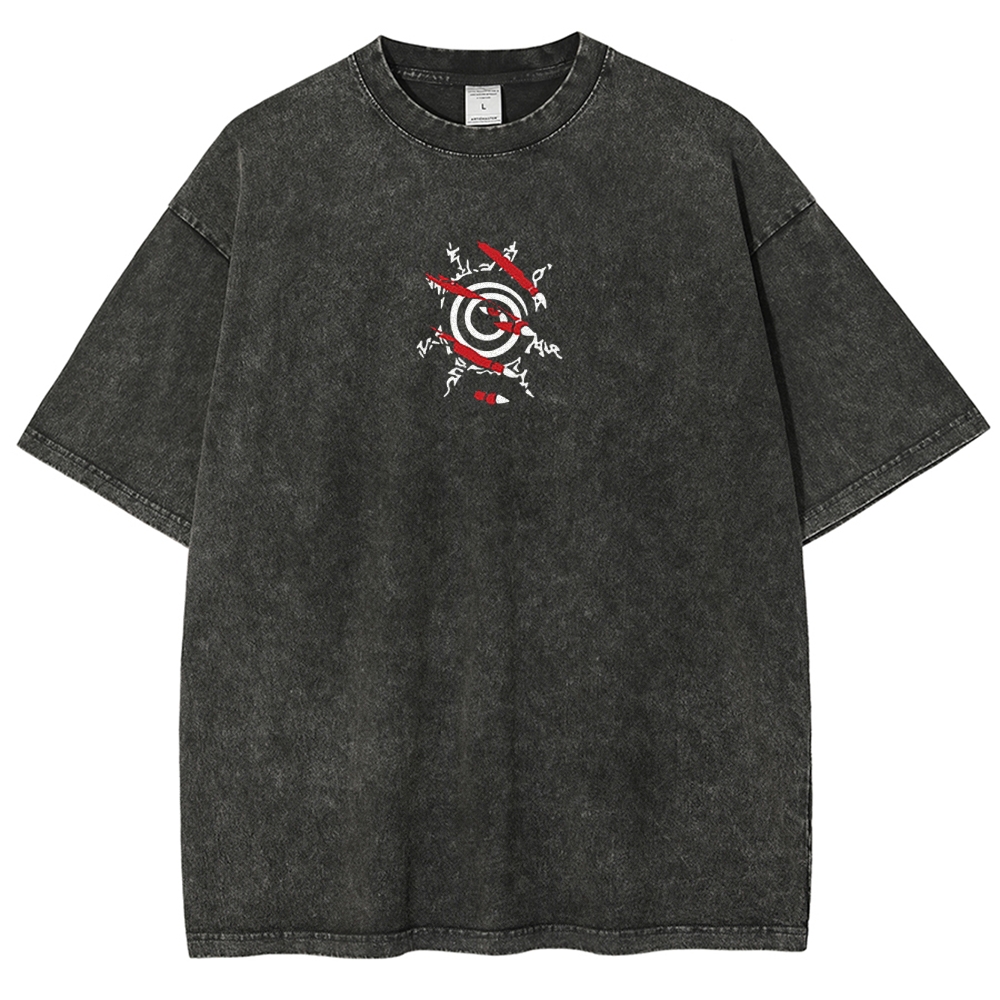 Naruto Unisex Fit Washed T-Shirt 2502006810-Coordom