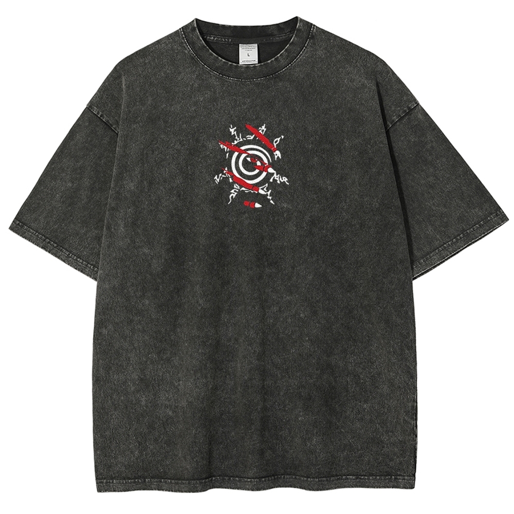 Naruto Unisex Fit Washed T-Shirt 2502006810-Coordom