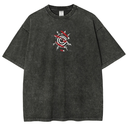 Naruto Unisex Fit Washed T-Shirt 2502006810-Coordom