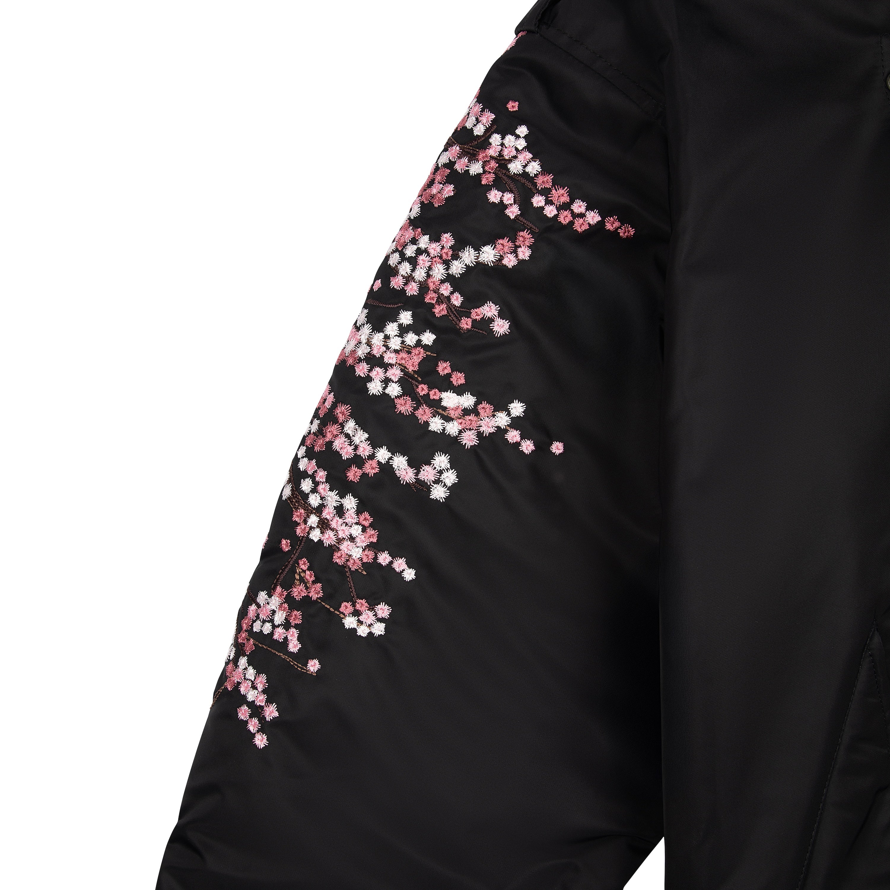 "blossom v3" bomber Jacket black-Coordom