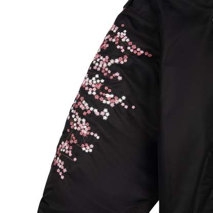 "blossom v3" bomber Jacket black-Coordom
