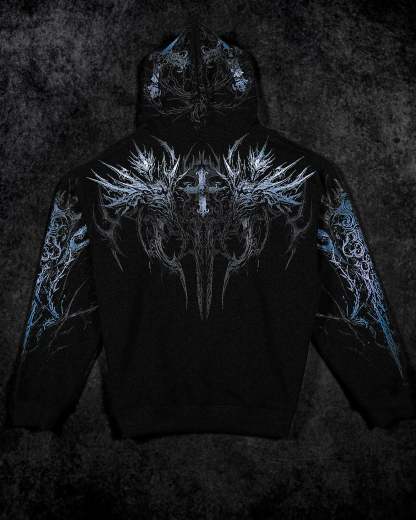 ABYSSWALKER OVERSIZED PULLOVER HOODIE-Coordom