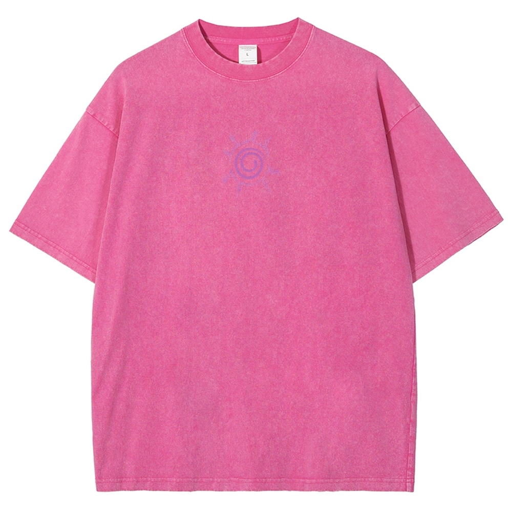 Uzumaki Naruto Unisex Fit Washed T-Shirt-Coordom