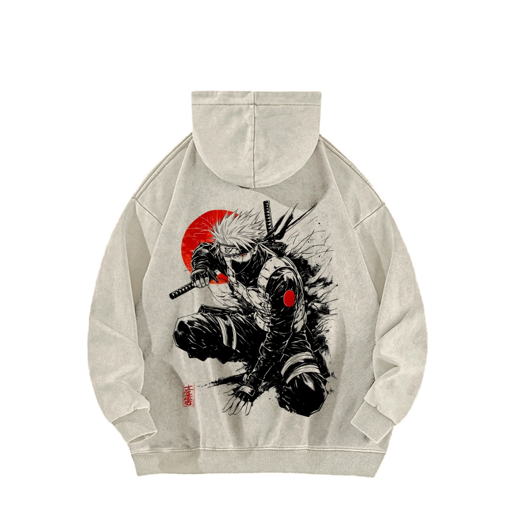 Naruto Unisex Washed Hoodie 2511024516-Coordom