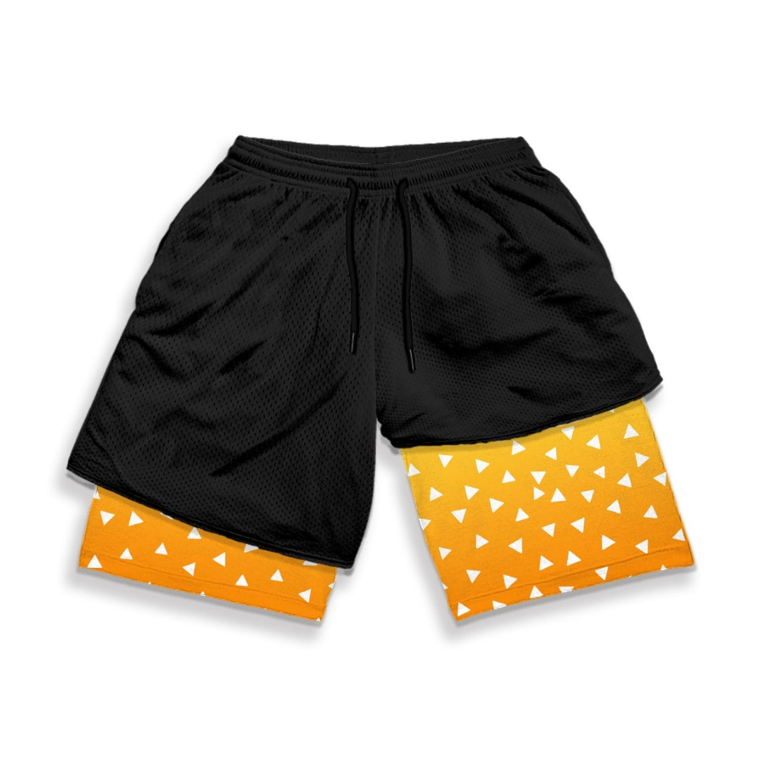 Zenitsu Gym Shorts-Coordom