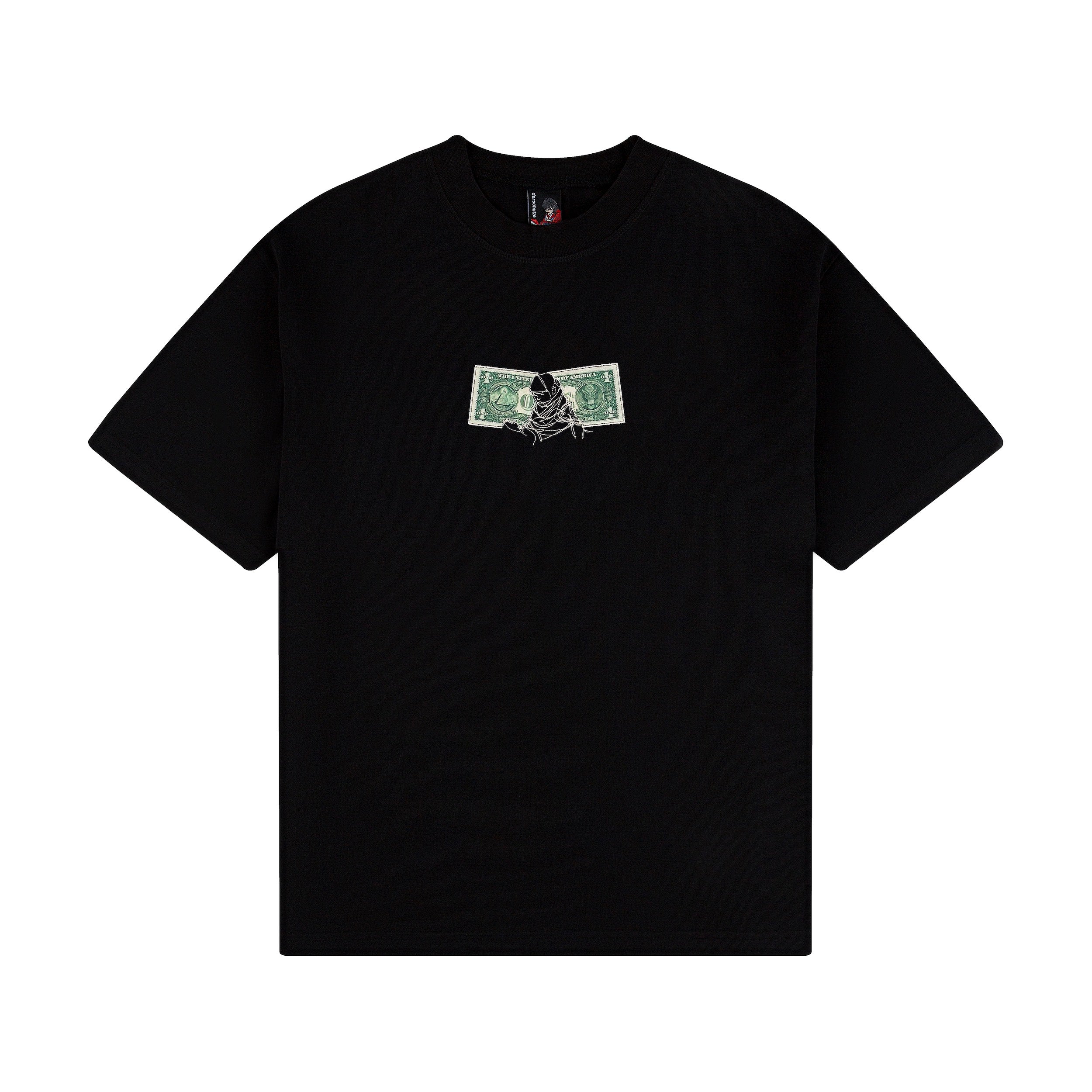 "1$" T-Shirt black-Coordom