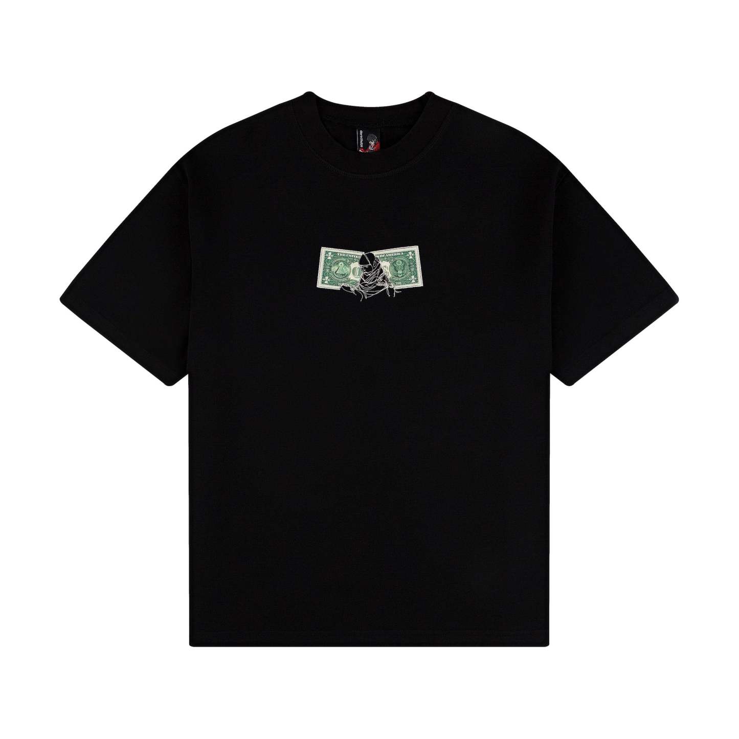 "1$" T-Shirt black-Coordom