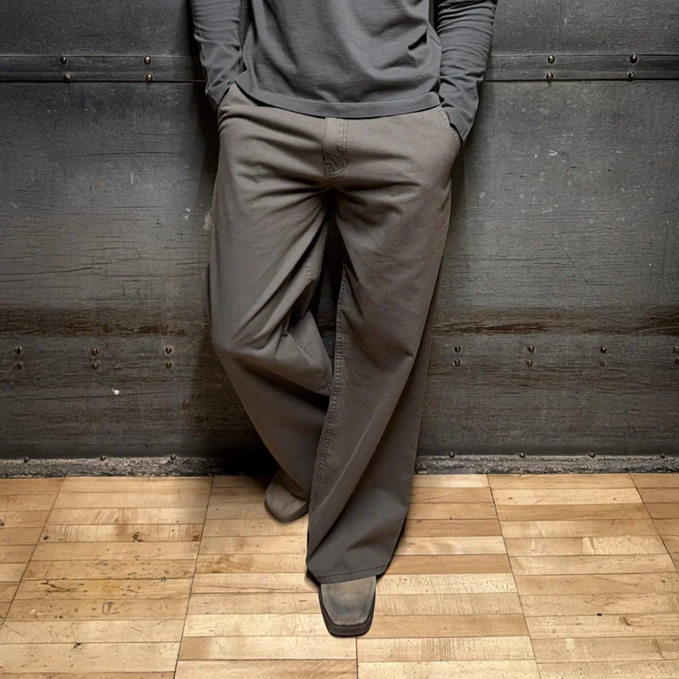 SHIBUYA WIDE-LEG CHINO PANTS-Coordom