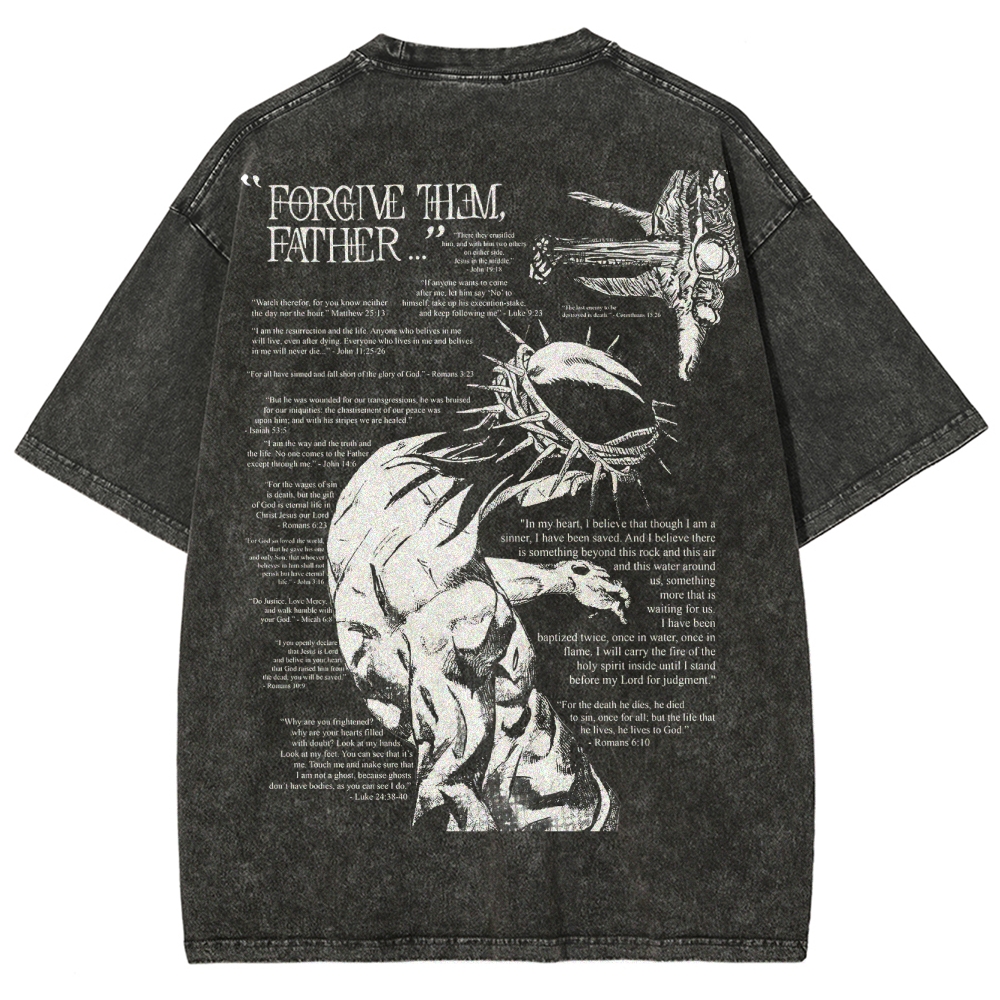 JoJo’s Bizarre Adventure Edit Washed T-Shirt-Coordom