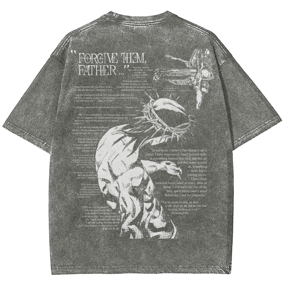 JoJo’s Bizarre Adventure Edit Washed T-Shirt-Coordom