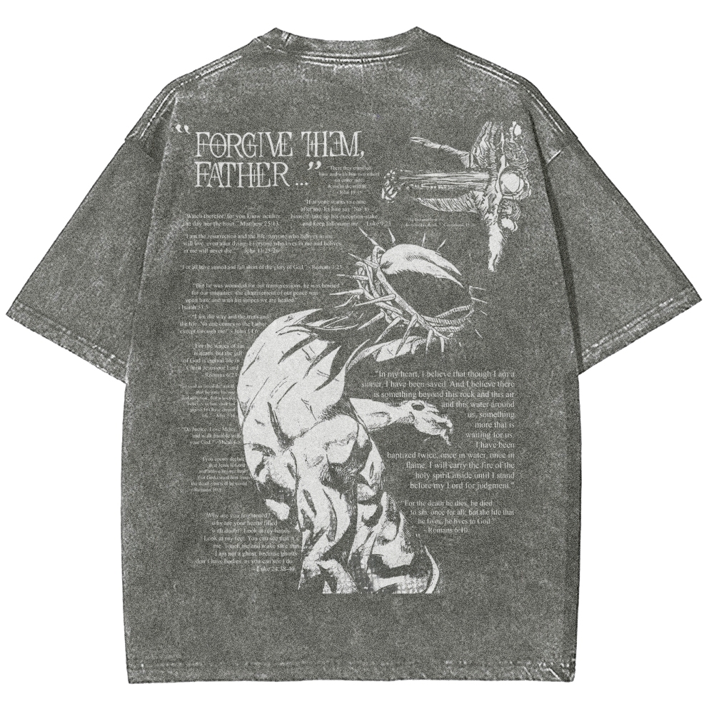 JoJo’s Bizarre Adventure Edit Washed T-Shirt-Coordom