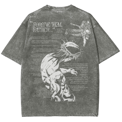 JoJo’s Bizarre Adventure Edit Washed T-Shirt-Coordom