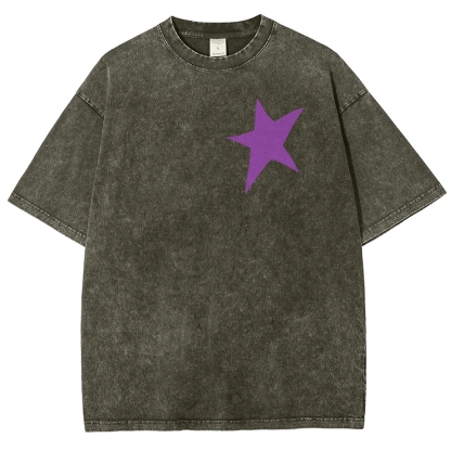 Jojo's Bizarre Adventure Unisex Fit Washed T-Shirt 2603005633-Coordom