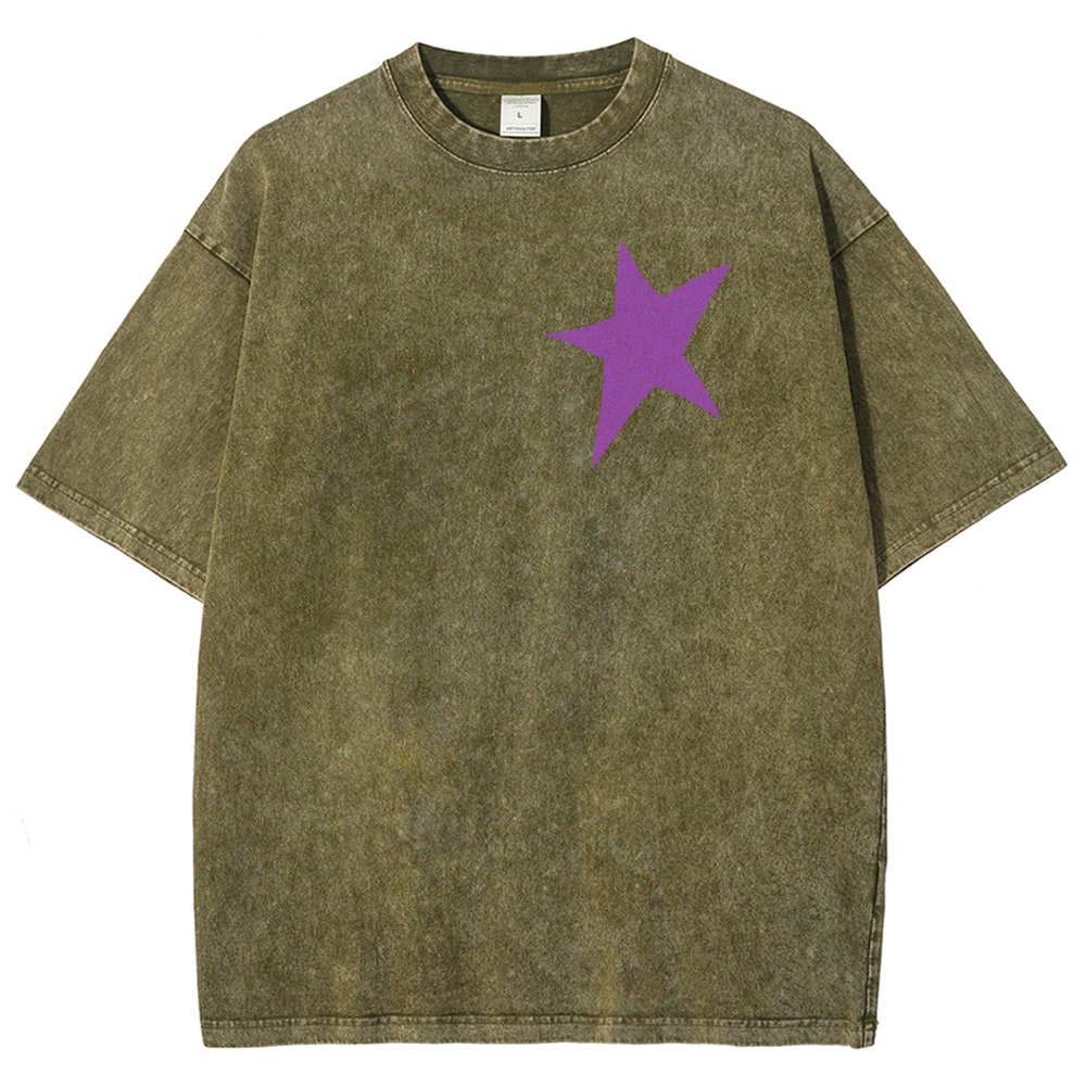 Jojo's Bizarre Adventure Unisex Fit Washed T-Shirt 2603005633-Coordom