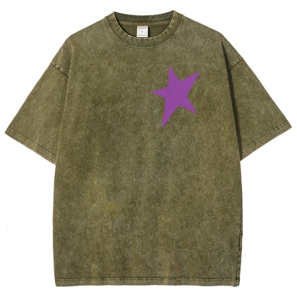 Jojo's Bizarre Adventure Unisex Fit Washed T-Shirt 2603005633-Coordom