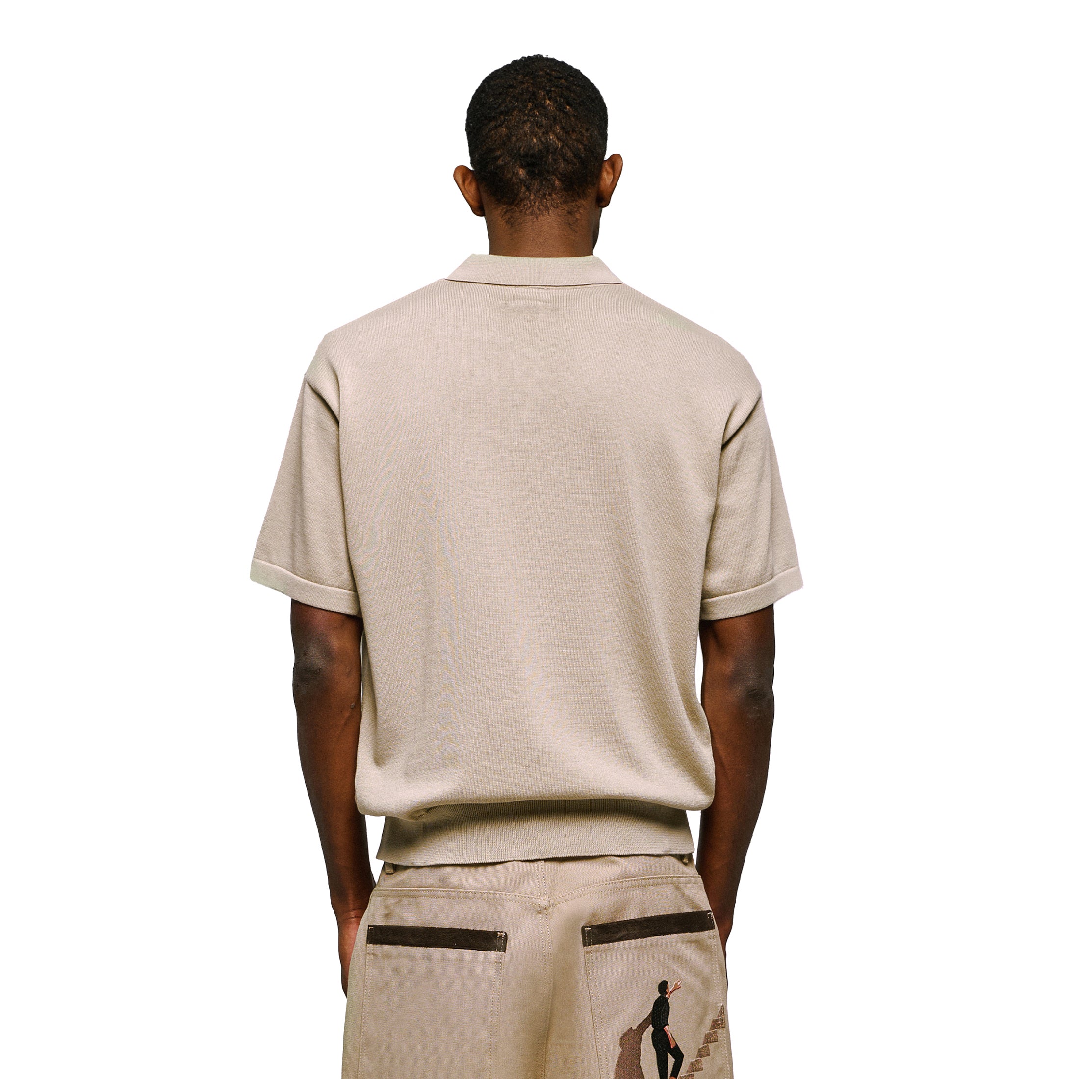  Polo knit beige-Coordom