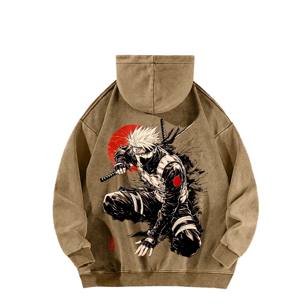 Naruto Unisex Washed Hoodie 2511024516-Coordom