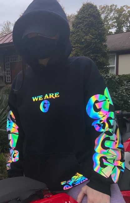 G7 Rainbow Reflective Hoodie-Coordom