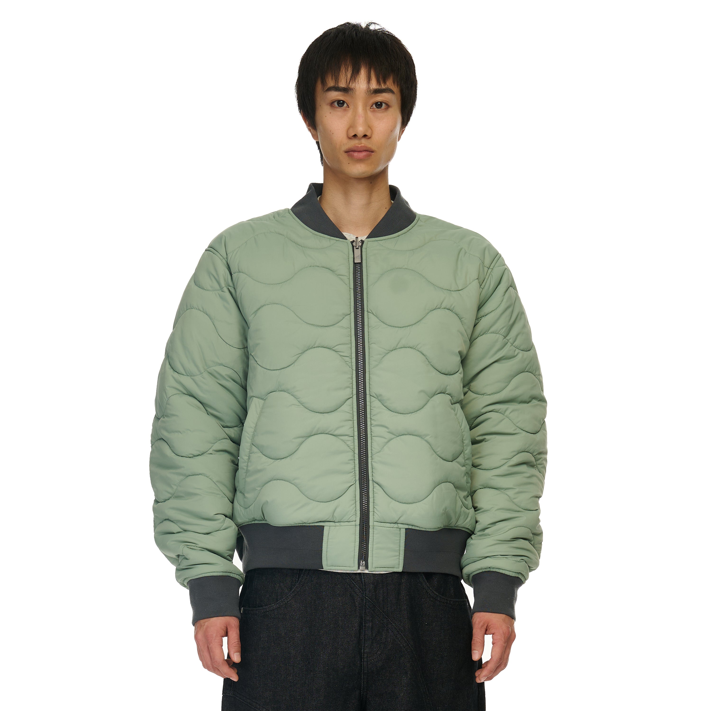 "yakuza v2" bomber Jacket dark grey-Coordom