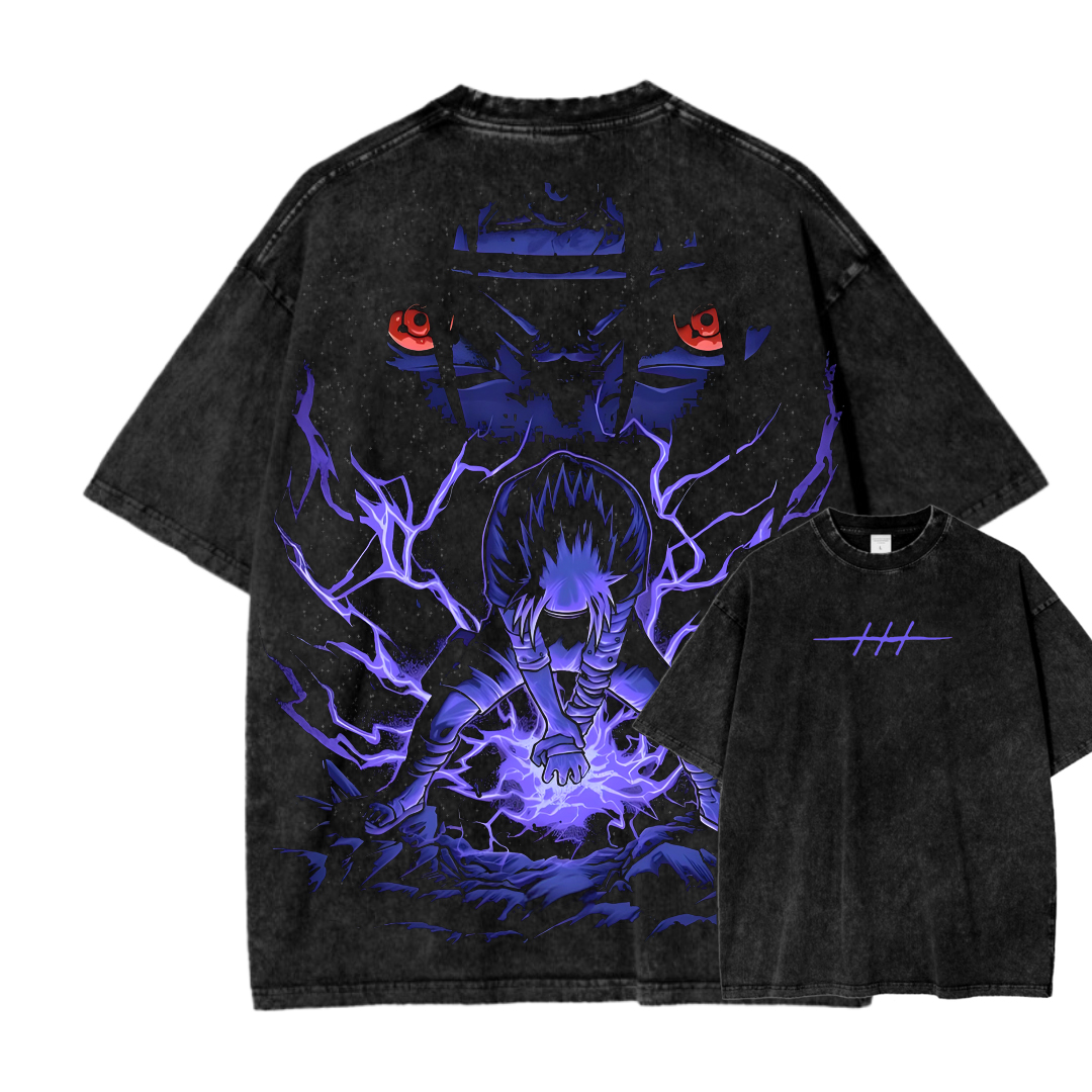Naruto Unisex Fit Washed T-Shirt 2502006793-Coordom