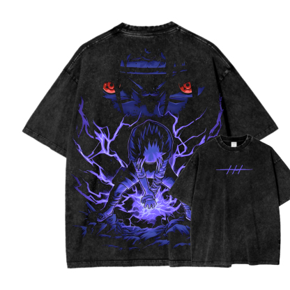 Naruto Unisex Fit Washed T-Shirt 2502006793-Coordom